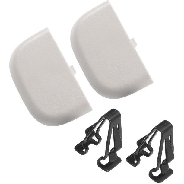 

Motoforti 2 Set Gray Iron Sun Visor Cap Clip Clip Retainer No.DS7Z-54672A40-AF/DS7Z4273AA/DS7Z-9904132-A for Ford Fusion 2013-2016 for Lincoln MKZ