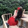 Pure Desire Sexy Backless Strap Suspender Dress Female Summer Hottie Waist Small Seaside Vacation Skirt