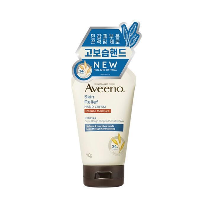 Aveeno Hand Cream Skin Relief Hand Lotion 100g (1ea) Highly Moisturizing (30322928)