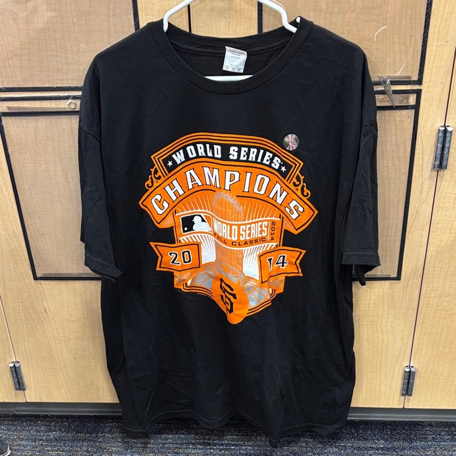 Alstyle AAA San Francisco Giants Shirt 2014 World Series Graphic T-Shirt XL L
