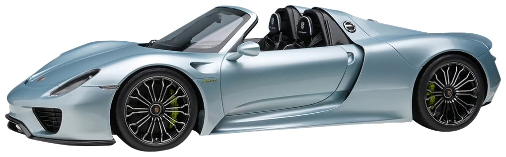 

Make up EIDOLON 1/18 Scale Porsche 918 Spyder 2011 Liquid Metal Chrome Blue Finished Model EML045F