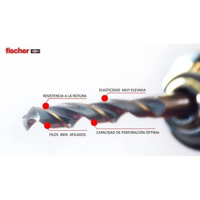 Pack 10 forets metal f3 hss-r din 338 9,5x81 / 125 614149 fischer
