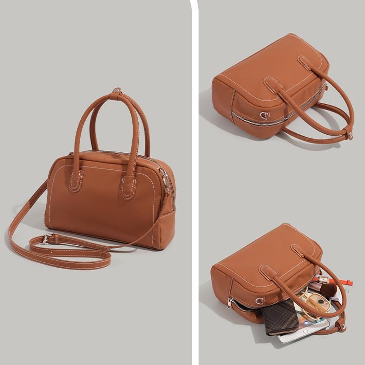 Korean Niche Ins Boston Bag High-End Commuter Handbag This Year's Trend Melad Crossbody Bag