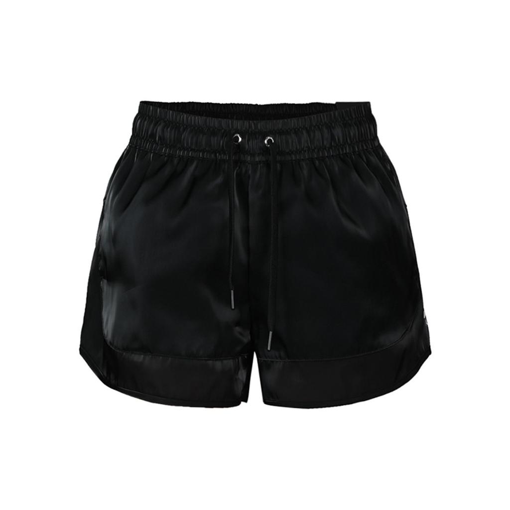 Nike Silk Smooth Semi-Transparent Sports Training Running Casual Shorts Women shorts Black CU5521-010