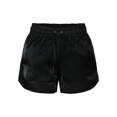 Cortos Deportivos Casuales de Entrenamiento para Correr Semi-Transparentes Suaves como la Seda para Mujer Negros CU5521-010