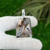 Mothers day Deal Honey Dendrite Opal Gemstone Pendant Jewelry Sterling Silver