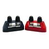 Upgraded 150A BusBar Power Ground Junction Distribution Block Metal Terminal Grounding Strip Bus Bar Block for Car RVs