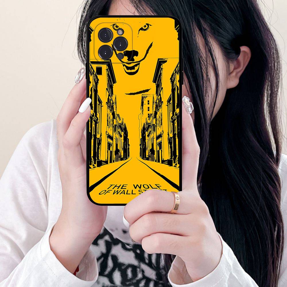 

TV The W-Wolf Of W-Wall S-Street For Iphone 17 16 15 11 13 14 Pro Max Plus 12 Mini Black Shell Cover Phone Case iPhone 11pro max