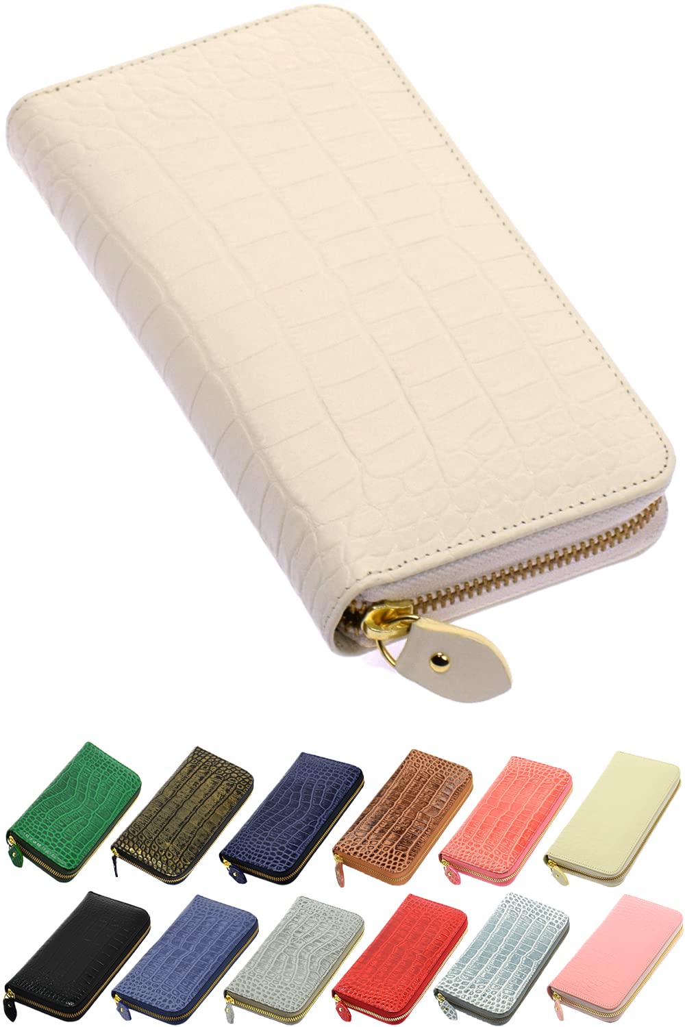 

Длинный кошелек-клатч из премиальной коровьей кожи с удачей, кошелек для мужчин и хороший Фэн-шуй Итирёманбай, длинный счастливый подарок на юбилейный день, ангельский [2025]