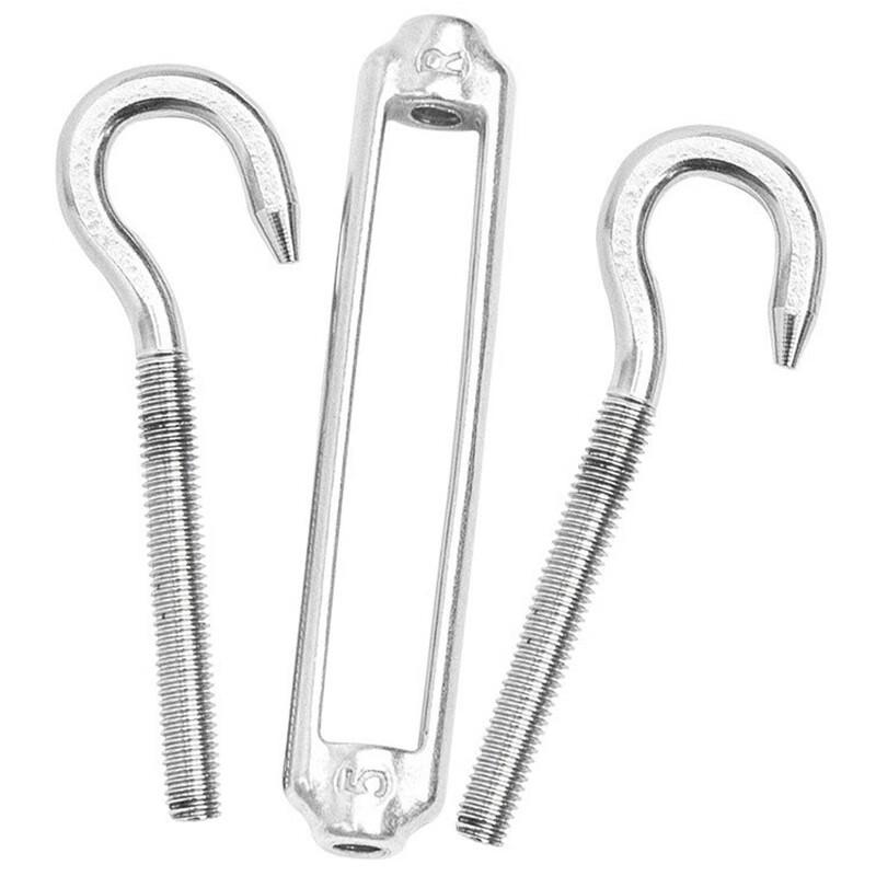 Bing Yu 304 Stainless Steel Open Body Turnbuckle