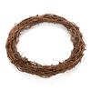 11.8 Inch Grapevine Wreath Round Vine Branch Wreath DIY Rattan Wreath for Christmas Craft Door Window Mantel
