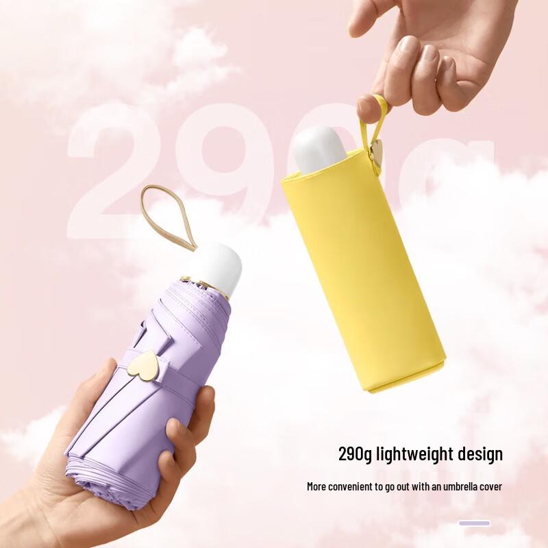 Mido Portable Five-Fold Capsule UV Protection Umbrella