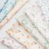 150x50cm/150x200cm Small Floral Printed Chiffon Fabric For Summer Women's Dresses Children's Clothing Handmade DIY Fabric TJ7500