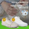 2Pcs 2023 New Shoe Cleaning Cream, White Shoe Cleaning Cream With Sponge, Multifunctional Cleaning And Stain Removal Cream