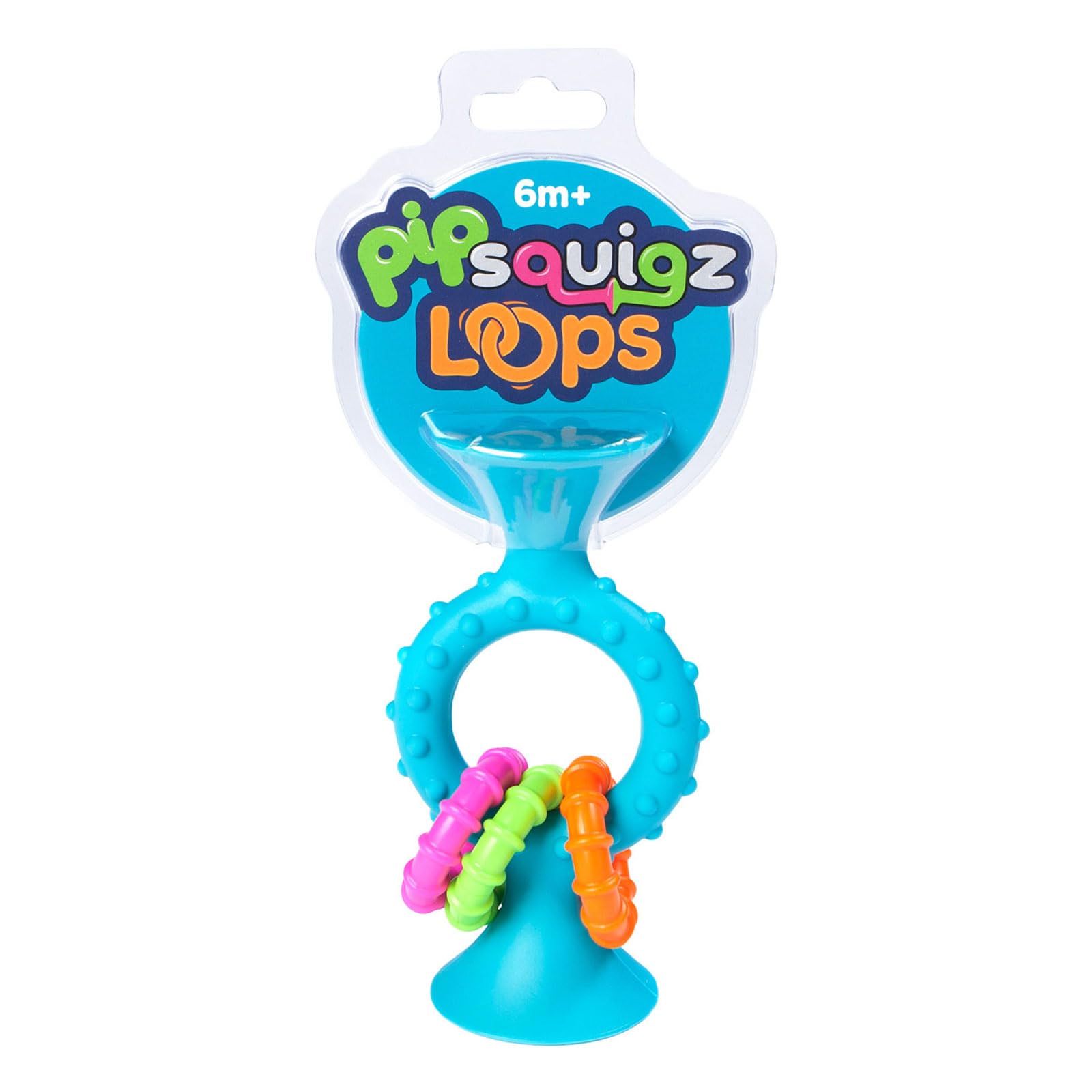 

Fat Brain Toys Детская игрушка Pip Squigs Loops Бирюзовый Развивающая игрушка для раннего детства Бирюзово-зеленый [Оригинал] FA166-1