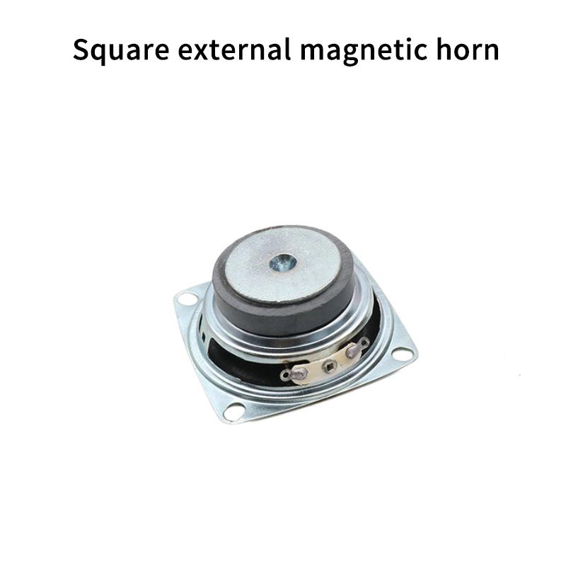52Mm Square Frame Speaker With Clear Sound And External Magnet Design Perfect For Diy Audio Projects Smart Home Multimedia Use