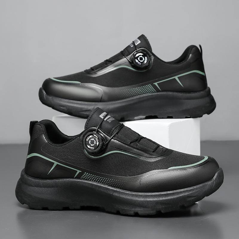 Men's Spring Twist-lock Casual Sports Shoes, Outdoor Hiking Breathable Versatile Running Shoes for Men.