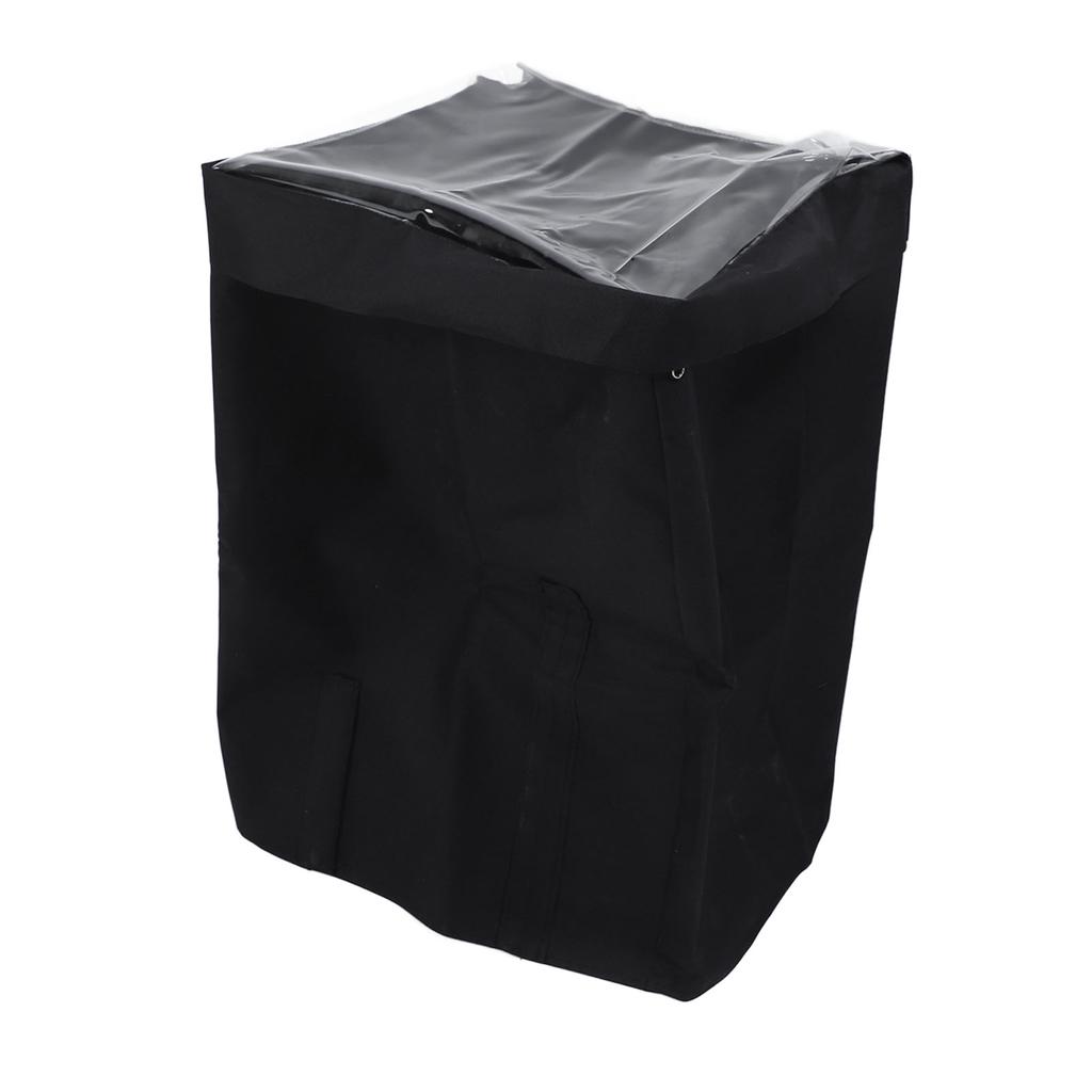 Heater Pump Cover Polyester Canvas Waterproof Spa Heater Pump Cover with Zipper and Transparent PVC