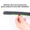 1Pc Car Windshield Wiper Blades Hook Universal Soft Rubber Frameless Bracketless Car Wipers 14" 16" 18" 19" 20" 21" 22"
