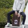 Cajon Box Drum with Bag - Wooden Percussion Instrument for Beginners