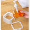 1pc 300/500ml Body Wash Laundry Detergent Dispenser Bottle Portable Detergent Push Bottle Shampoo Foam Hand Sanitizer Bottle