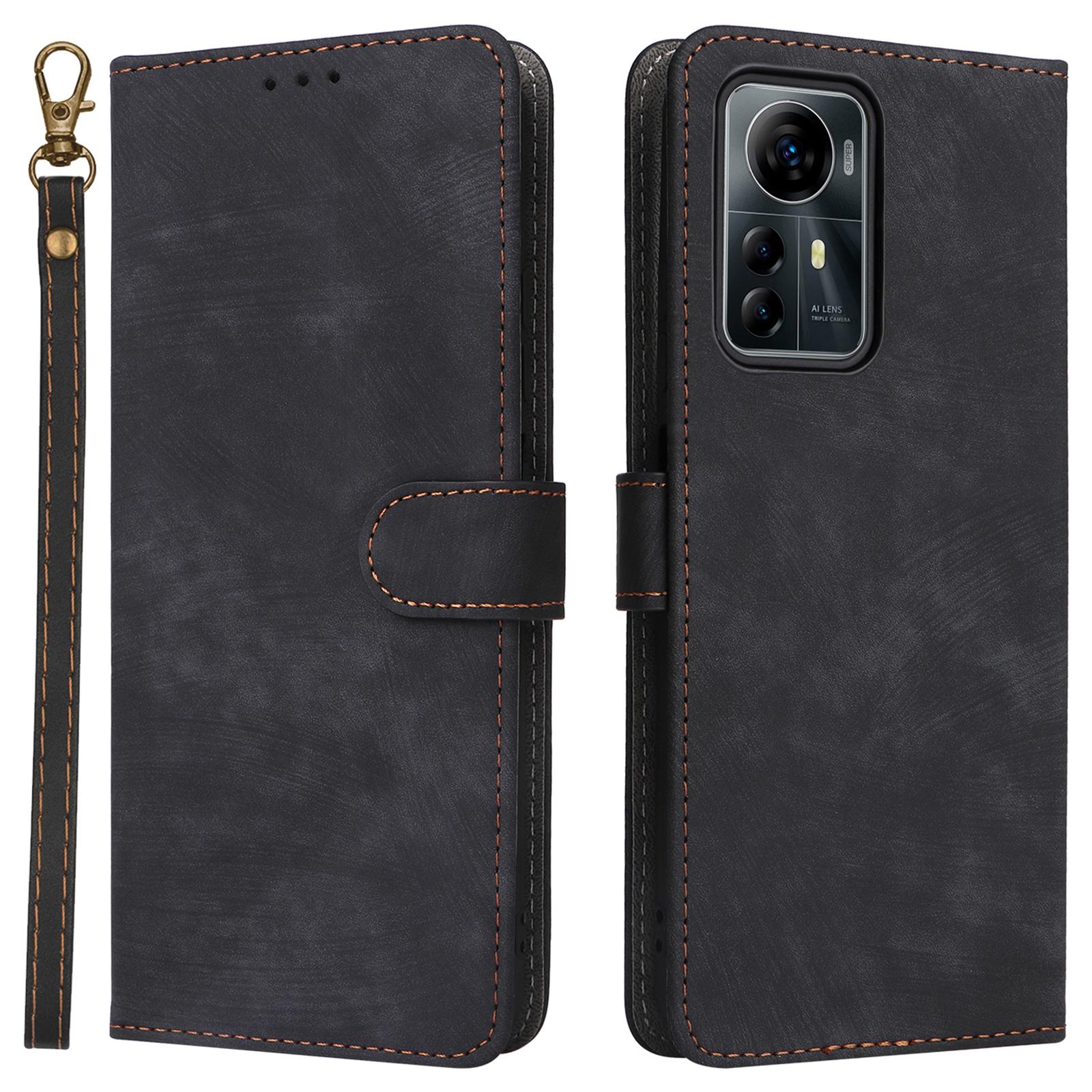 

For ZTE Blade V41 Smart/Blade A72s/OptusxMax Case RFID Blocking Phone Wallet Cover A
