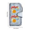 Cute Cartoon Snail Long Wallet Cool Trendy Portable PU Leather Card Holder Daily Use Fashion Wallet