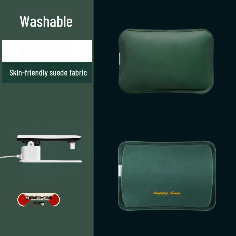 Rechargeable Explosion-Proof Electric Hand Warmer - Plush Cute Design for Women and Babies