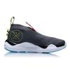 Li Ning Youth  Childrens One Piece Woven Breathable Low Top Basketball Shoes Kids Sneakers Black Blue Red YKBP016-5