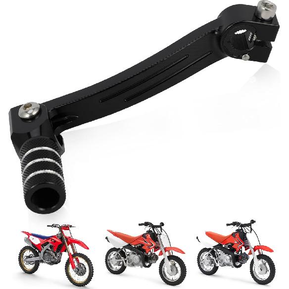 Motorcycle Gear Shifter Shift Lever CNC for CRF50 CRF 50 CRF50F CRF 50F 2025 2024 2013-2025 Dirt Pit Bike Black Folding Tip