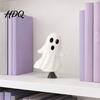 Spooky Home Decorations Cute Ghost Night Light with Spring Base USB Powered Mini Halloween Unique Holiday Gifts Tree Topper LED for Party,