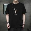 Gradually Change Smiley Face Summer Short-Sleeved T-Shirt Men'S Summer Trendy Brand Half-Sleeved Versatile T-Shirt Men'S Thin Summer Clothes