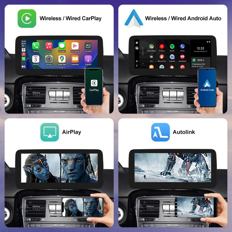 Linux Car Multimedia Touch Screen for Mercedes Benz G Class W463 2013-2018 Android Auto Wireless CarPlay Airplay Mirroring Radio