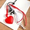 Bag Charm Luxury Charm Tassel Love Pendant Handmade Creative Pupy Cute Pendant Bag Accessories