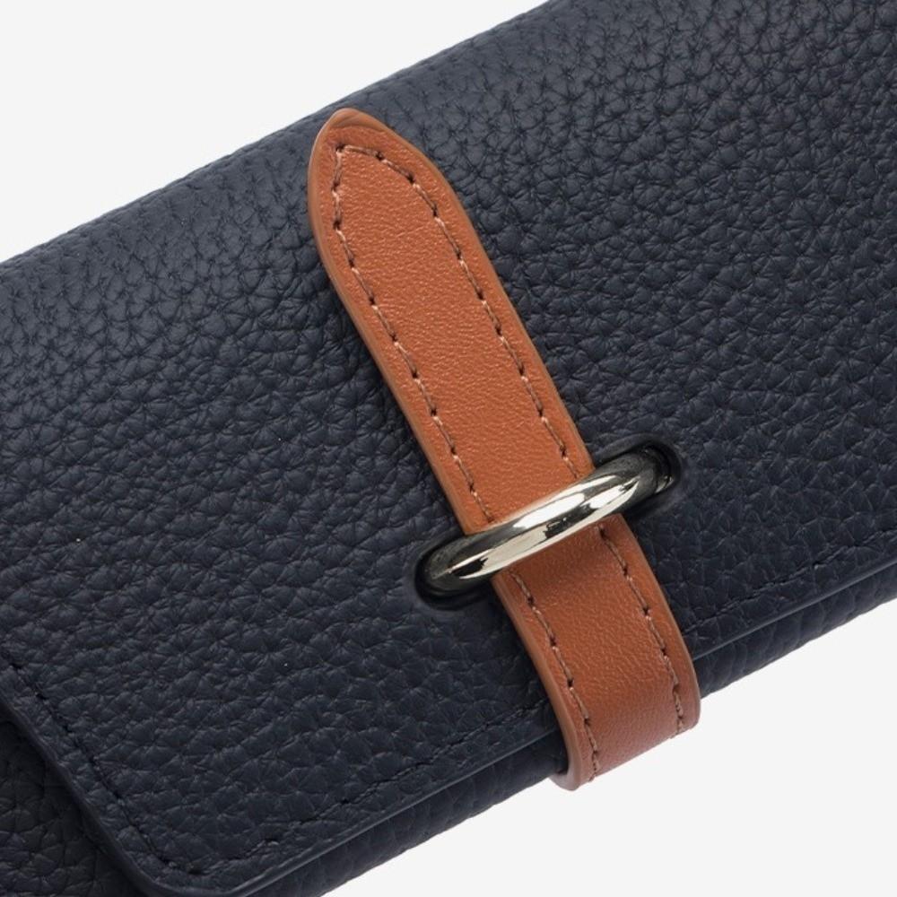 Genuine Leather Eyeglasses Box Eyewear Protector Glasses Case Fashion Sunglasses Bag  Women