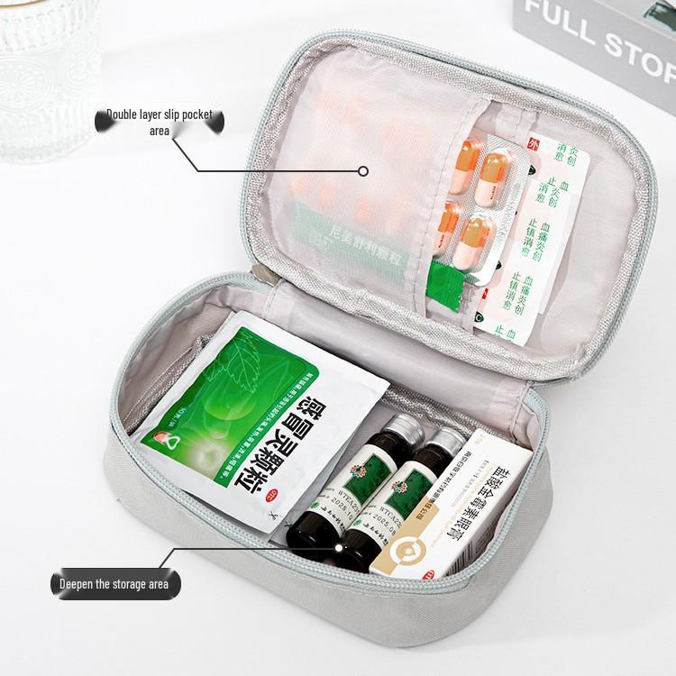 Portable First Aid Kit: Travel & Home Medical Emergency Pack for Kids & Adults