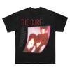 The Cure Band Porn-Album-Themen-T-Shirt, Gothic-Rock-Post-Punk-Design, Unisex-reine Baumwolle Ganzjahres-Freizeit-Streetwear-Shirt.