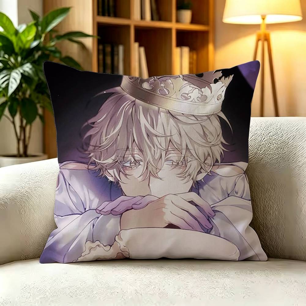 L-Luka Alien Stage Pillow Cover Sofa Cushion Cover Home Room Decoration Children Gift