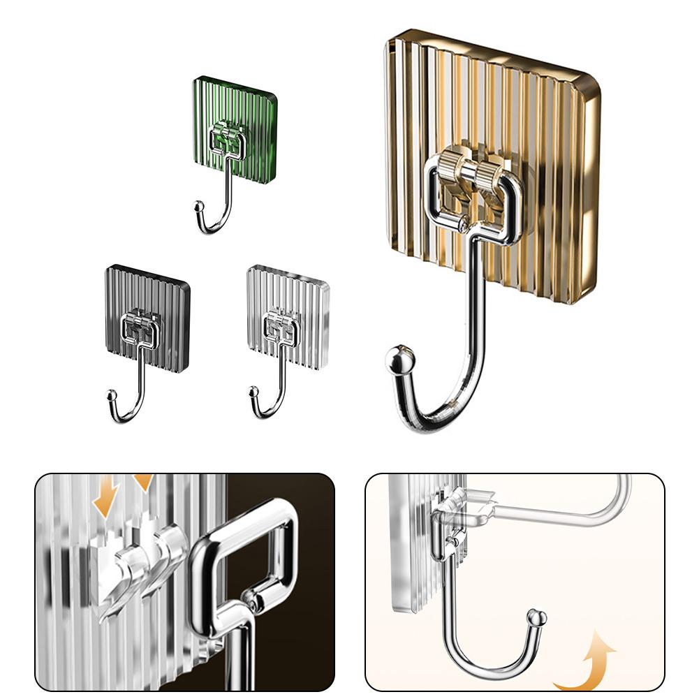 Acrylic Acrylic Wall Hook No Punching Strong Acrylic