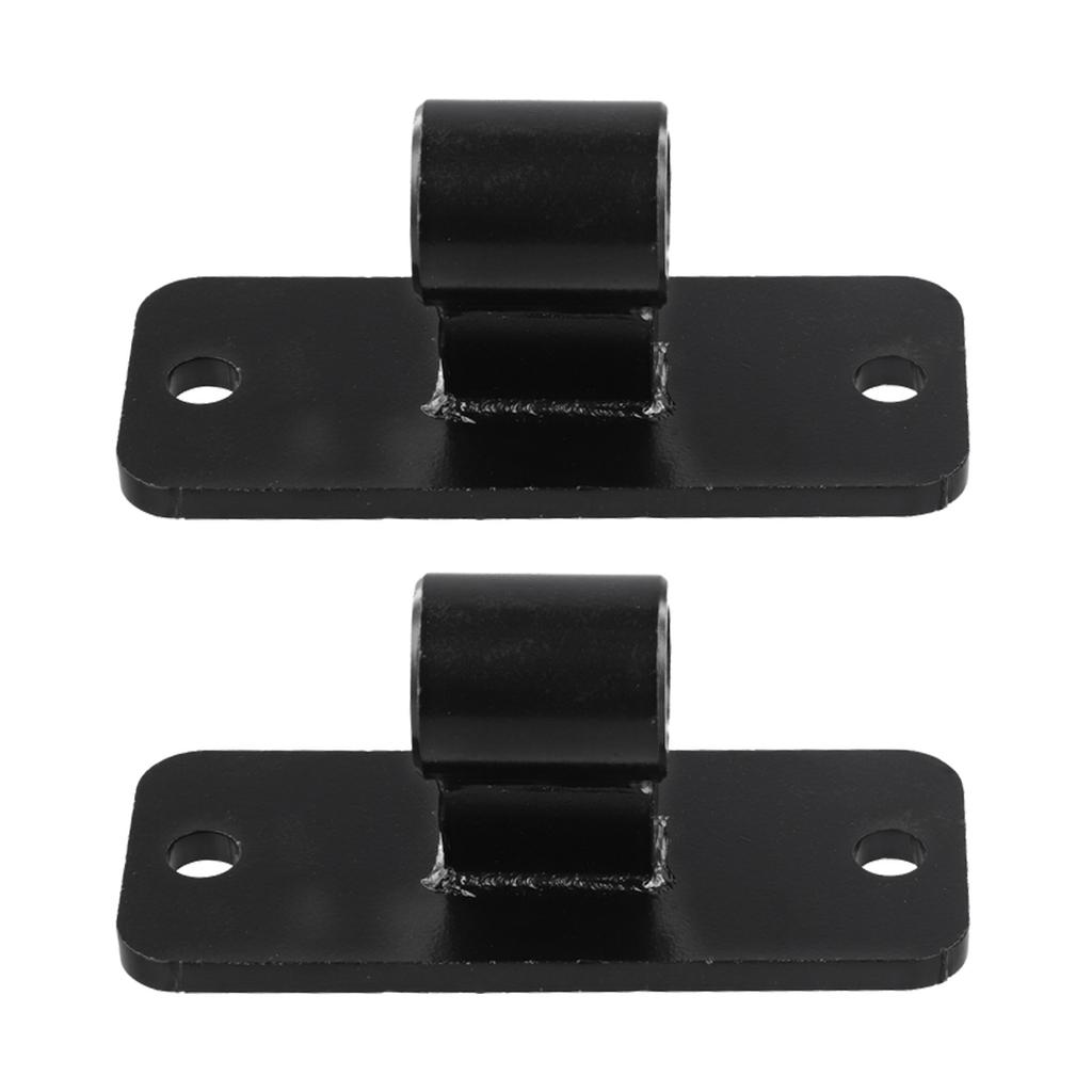 2pcs Wall Mount Gate Hinge Wood Fence Link Gate Hinges Fit 5/8'' Pin Heavy Duty Outdoor Fence Farm Gate Hinge Galvanized Iron