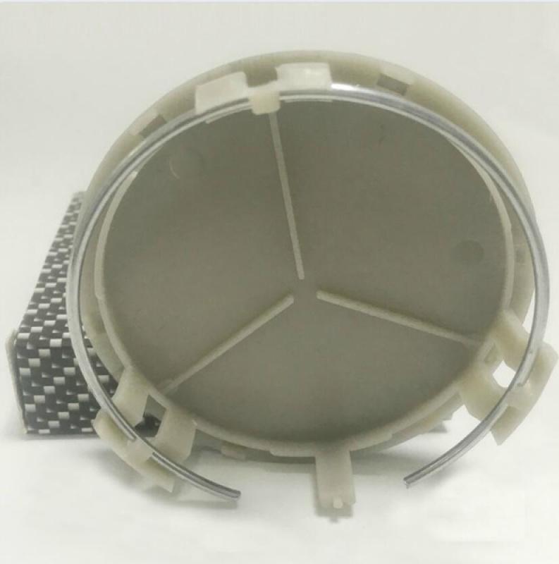 4PCS/Set 75MM Black Car Wheel Center Cover Wheel Hub Cap Rim Cover Wheel Sticker Decor for  Car Styling