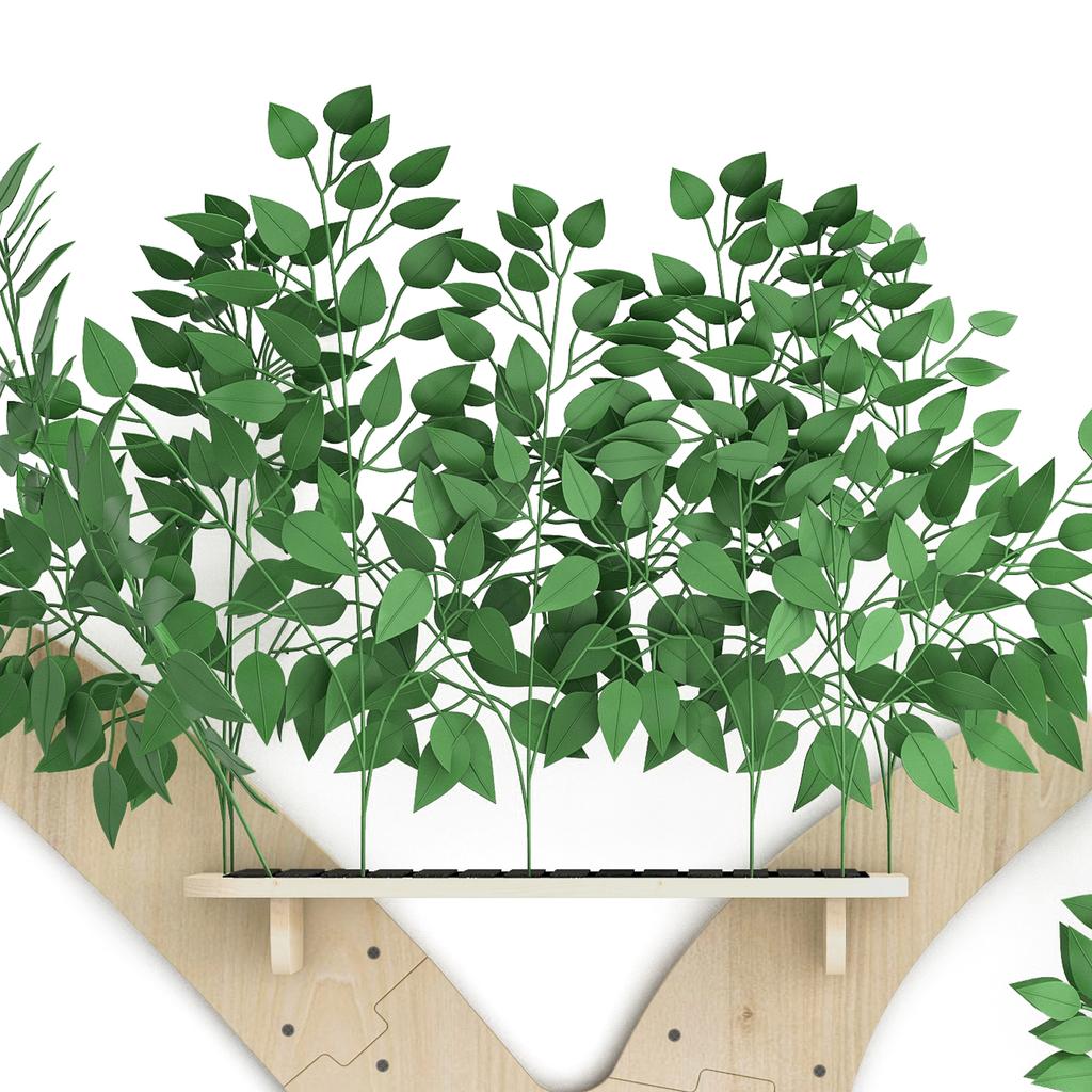 Wall-Mounted Scratching Tree In Tree Shape Made of Solid Pine Wood, with Scratching Surface & Platforms, Decorative & Stable, 155×210 Cm