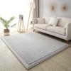 Thick Solid Color Rectangular Carpet For Living Room Ckildren Bedroom Play Rug Bay Window Soft Mat Baby Anti-fall Crawling Pads
