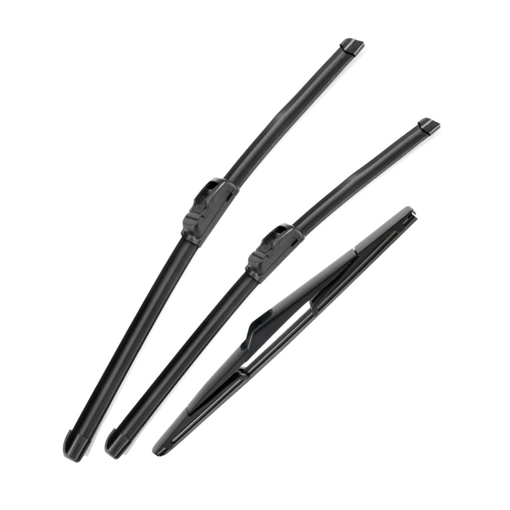 For Renault Koleos HZG MK2 2016-2023 2017 2018 Wiper Front & Rear Wiper Blades Windshield Windscreen Window Brushes 26"+16"+9