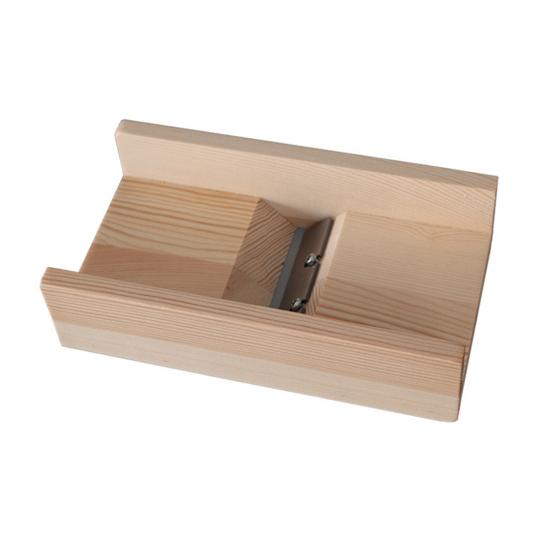 Handmade Soap Beveler Trimming Tool Wooden Candles Loaf Soap Planer Cutter Mold DIY Making Soap Edge Shaving Tool