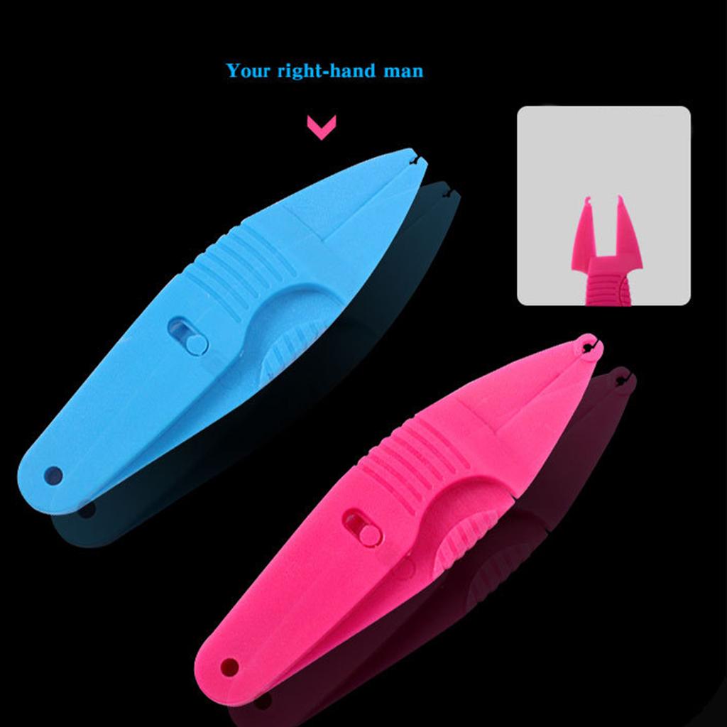 1PC Earthworm Clip Hook Fishing Equipment Sturdy Lightweight Fast Baiting Device Fishing Tackle Accessories Fishing Baits Holder
