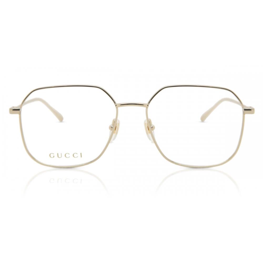 

Gucci Gg1032o 002 Women Eyeglasses Shiny Gold/54