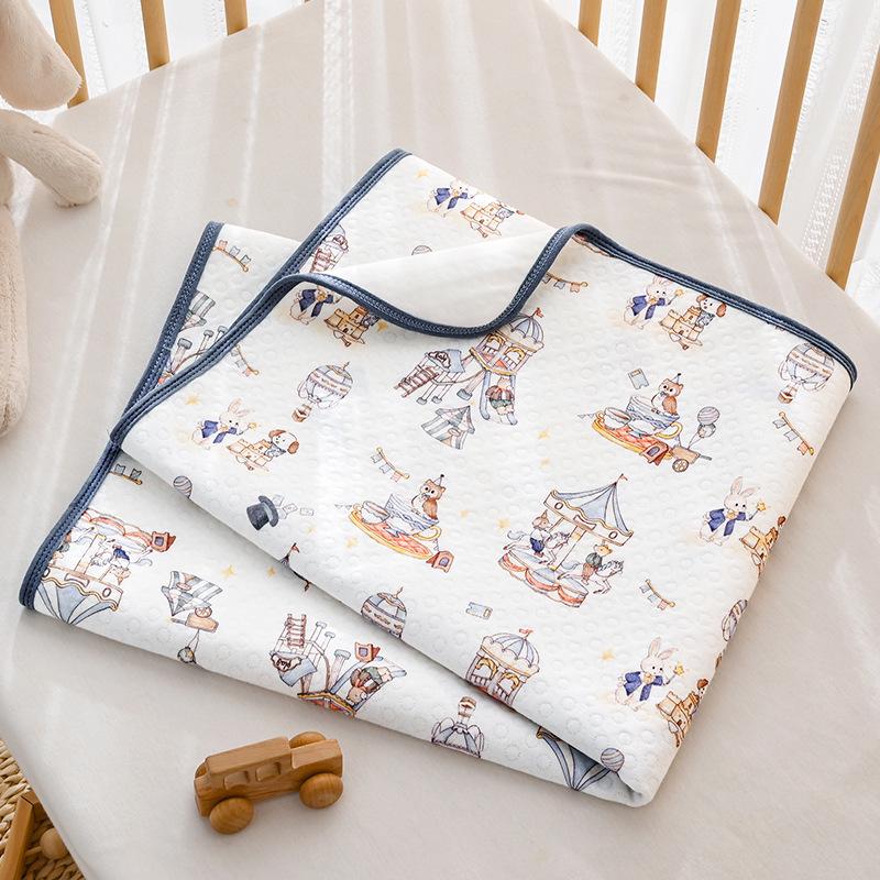 A-class Soft Cotton Leak-Proof Baby Diaper Pad - Machine Washable and Skin-Friendly Crib Mattress.