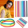 Sweat Wicking Headband For Women Men Non Slip Sports Headband Yoga Running Elastic Fitness Sweatband Gym Breathable Anti Slip
