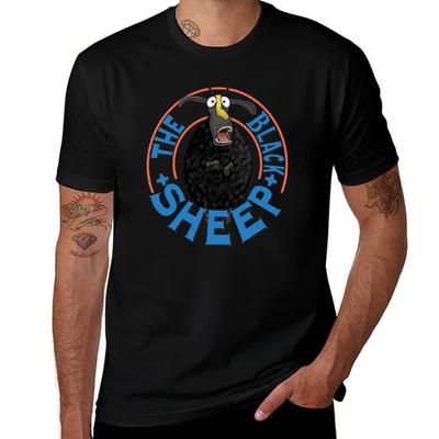 The Black Sheep Tshirt Daily Work Short Sleeve Top